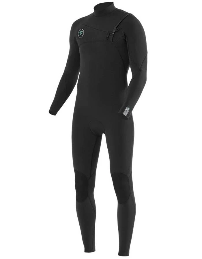 VISSLA 7 SEAS 4/3 FULL SUIT CHEST ZIP BLACK 1 VISSLA 7 SEAS 4/3 FULL SUIT CHEST ZIP BLACK