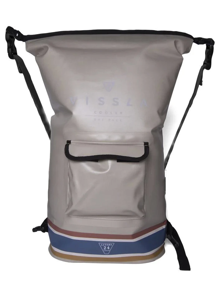 VISSLA ICE SEAS COOLER 24L DRY BACKPACK KHAKI 5 VISSLA ICE SEAS COOLER 24L DRY BACKPACK KHAKI - Image 5