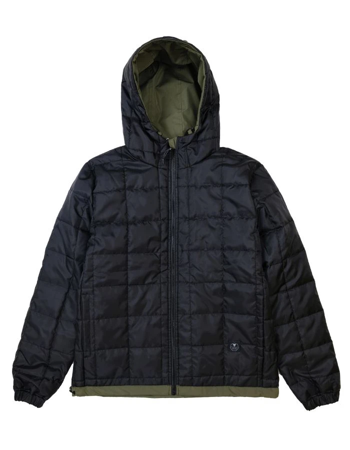 VISSLA KANEN REVERSIBLE JACKET DARK OLIVE 4 VISSLA KANEN REVERSIBLE JACKET DARK OLIVE - Image 4