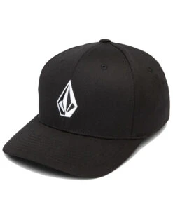 VOLCOM FULL STONE FLEXFIT HAT BLACK