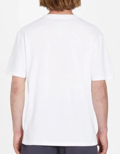 VOLCOM STONE BLANKS T-SHIRT WHITE -Ride The Boards volcom stone blanks t shirt white 2
