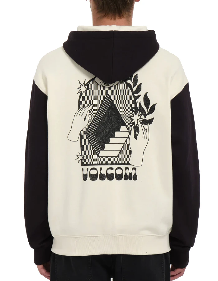VOLCOM WATANITE ZIP HOODIE DIRTY WHITE 1 VOLCOM WATANITE ZIP HOODIE DIRTY WHITE