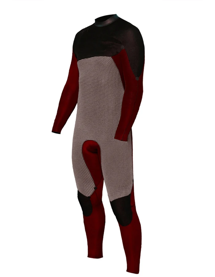 ZION YETI 5/4/3 STEAMER CHEST ZIP WETSUIT - Image 3